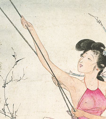 清徐-胡也佛的仕女画和最知名的金瓶梅秘戏图